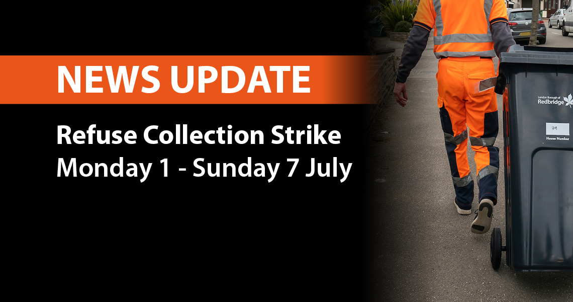 Refuse workers carrying bin